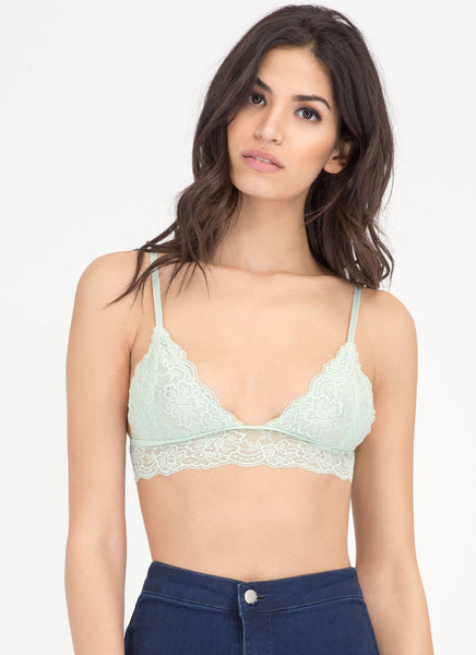 Feminine Flair Lace Bralette