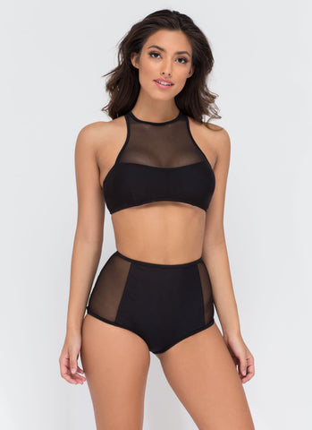 Meet Your Mesh High-Waisted Bottoms