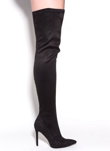 Long Story Chic Thigh-High Boots