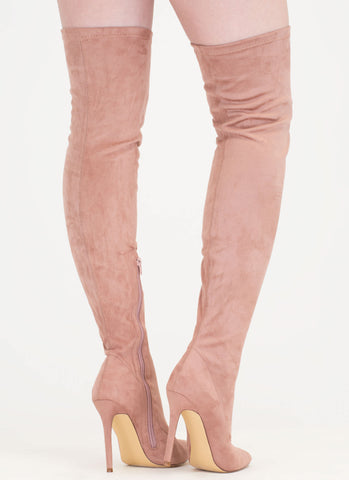 Long Story Chic Thigh-High Boots