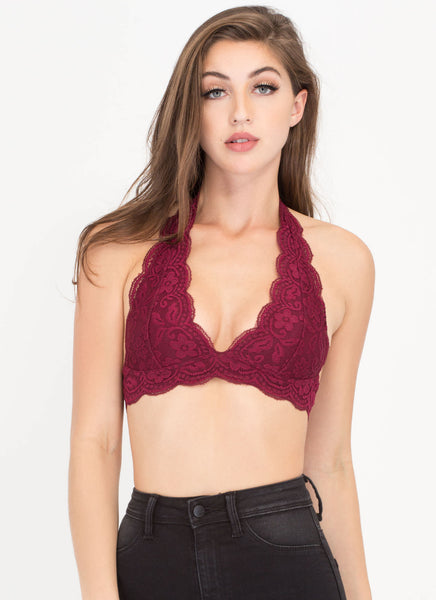 Frill Of The Chase Lace Bralette