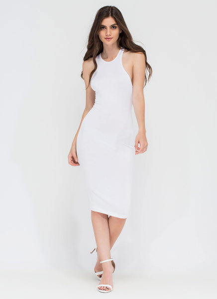 One-Sided Asymmetrical Cut-Out Dress