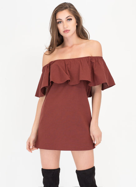 Flare-y Tale Ending Woven Shift Dress