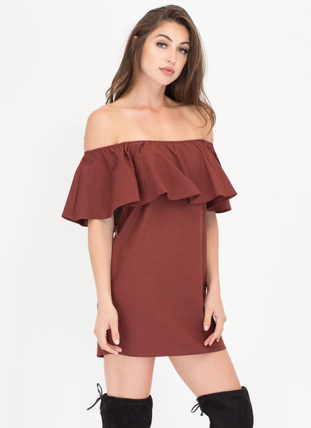 Flare-y Tale Ending Woven Shift Dress