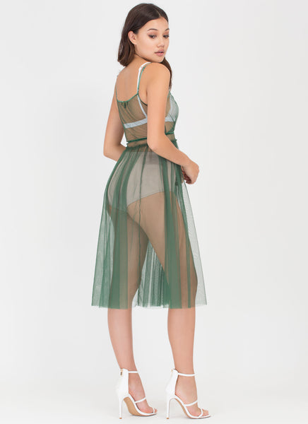 City Ballerina Sheer Tulle Dress