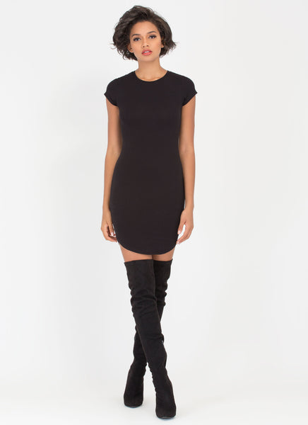 The Final Round Hem Midi Dress