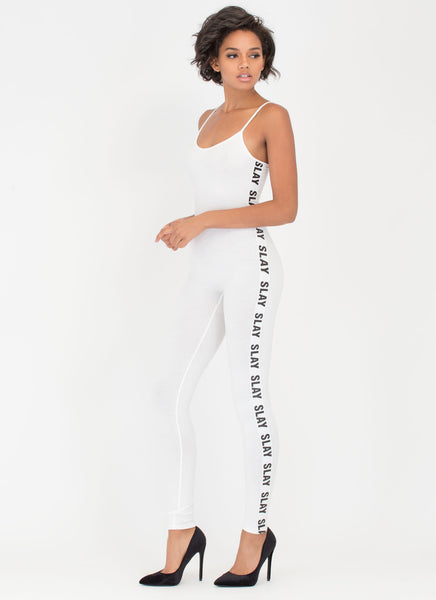 Slay It Again Graphic Full Bodysuit