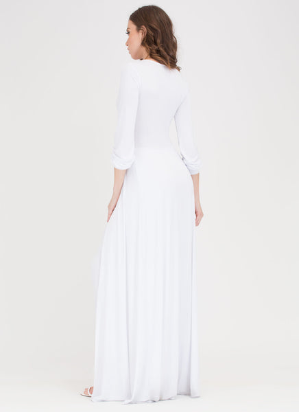 Sweep Off Your Feet Plunging Maxi