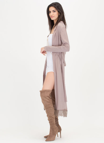 Romance Novel Satin 'N Lace Duster