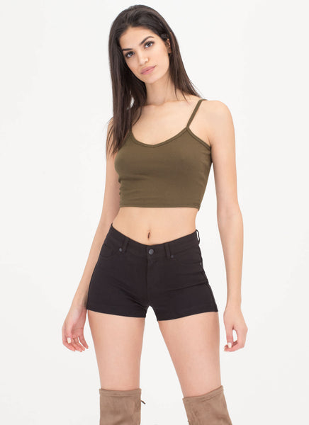 Basic Babe Solid Shorts