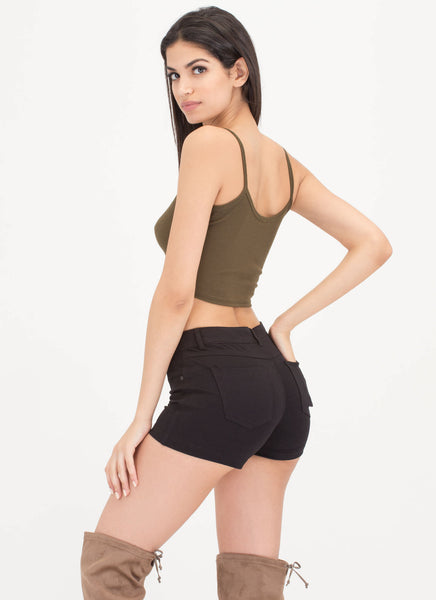 Basic Babe Solid Shorts