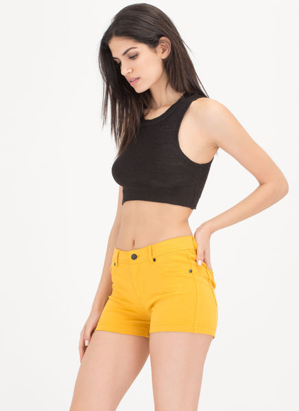 Basic Babe Solid Shorts