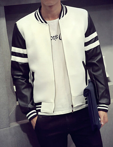 Men's Long Sleeve Casual Jacket